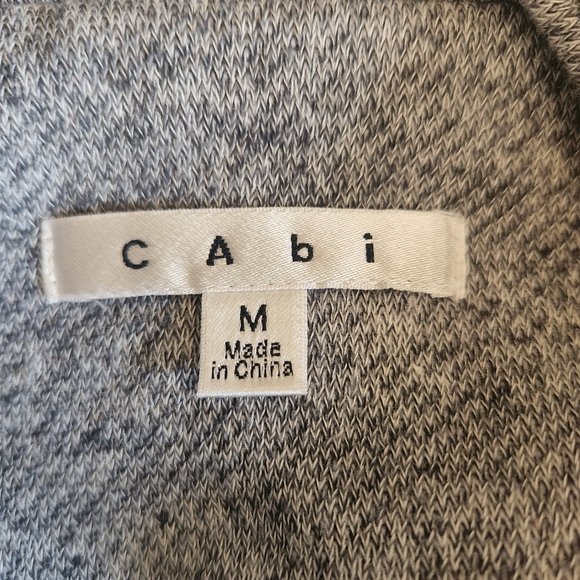 CAbi Women's Grey Button Up Peacoat Jacket- Size Medium - Picture 5 of 5